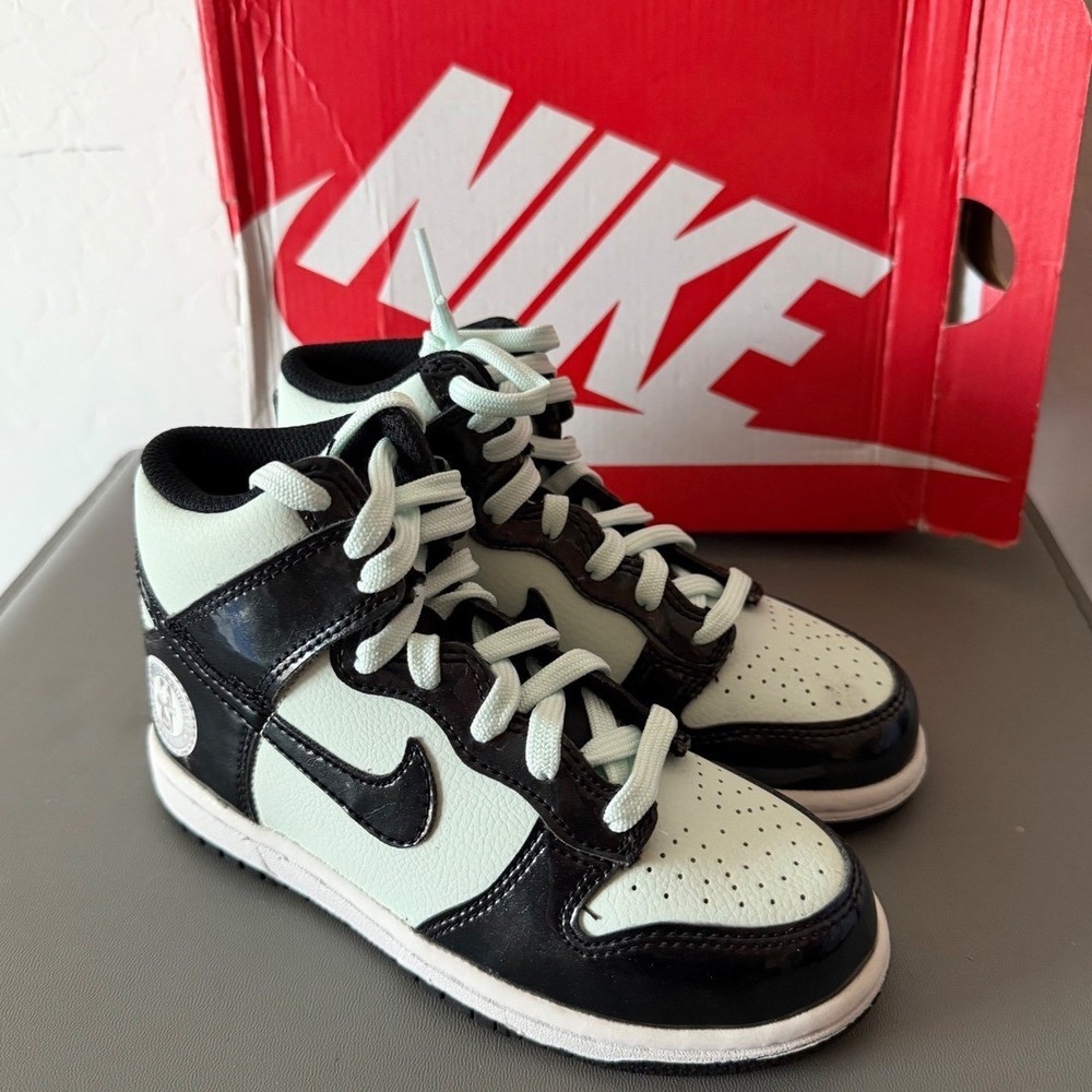 Nike Dunk High SE All Star 2021 Indianapolis Barely Green DD2313-300 Kids 11.5C‎